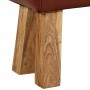 Banco potro gimnasio cuero y madera acacia maciza marrón 160 cm von , Ess- und Küchenbänke - Ref: Foro24-320607, Preis: 239,1...