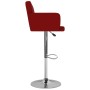 Taburetes de cocina 2 unidades cuero sintético rojo vino tinto by , Kitchen stools - Ref: Foro24-323659, Price: 185,28 €, Dis...