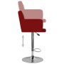 Taburetes de cocina 2 unidades cuero sintético rojo vino tinto by , Kitchen stools - Ref: Foro24-323659, Price: 185,28 €, Dis...