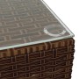 Set muebles de jardín 4 piezas y cojines ratán sintético marrón by , Garden sets - Ref: Foro24-317551, Price: 368,71 €, Disco...