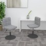 Sillas de comedor giratorias 2 uds de terciopelo gris claro von , Essstühle - Ref: Foro24-334263, Preis: 101,41 €, Rabatt: %