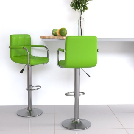 Taburetes de cocina 2 unidades cuero sintético verde von , Küchenhocker - Ref: Foro24-334602, Preis: 140,60 €, Rabatt: %