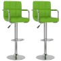 Taburetes de cocina 2 unidades cuero sintético verde von , Küchenhocker - Ref: Foro24-334602, Preis: 140,60 €, Rabatt: %