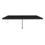 Anthrazitgraue automatische Standmarkise 600x300 cm von vidaXL, Markisen - Ref: Foro24-3069809, Preis: 690,40 €, Rabatt: %