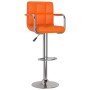Taburetes de cocina 2 unidades cuero sintético naranja von , Küchenhocker - Ref: Foro24-334600, Preis: 152,16 €, Rabatt: %