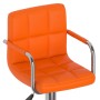 Taburetes de cocina 2 unidades cuero sintético naranja von , Küchenhocker - Ref: Foro24-334600, Preis: 152,16 €, Rabatt: %