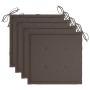 Sillas comedor de jardín 3 uds madera maciza acacia y cojines by , Garden chairs - Ref: Foro24-3064436, Price: 296,00 €, Disc...