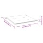 Sillas comedor de jardín 3 uds madera maciza acacia y cojines by , Garden chairs - Ref: Foro24-3064436, Price: 296,00 €, Disc...