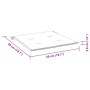 Sillas comedor de jardín 3 uds madera maciza acacia y cojines von , Gartenstühle - Ref: Foro24-3064434, Preis: 284,94 €, Raba...