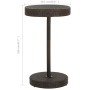Set de bar de jardín 3 piezas y cojines ratán sintético marrón von , Gartensets - Ref: Foro24-3064758, Preis: 171,61 €, Rabat...