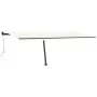 Automatic awning with LED wind sensor cream 600x300 cm by vidaXL, Awnings - Ref: Foro24-3069812, Price: 878,46 €, Discount: %
