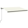 Toldo retráctil automático crema 350x250 cm by , Awnings - Ref: Foro24-3069087, Price: 426,91 €, Discount: %