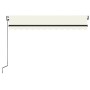 Toldo retráctil automático crema 350x250 cm by , Awnings - Ref: Foro24-3069087, Price: 426,91 €, Discount: %