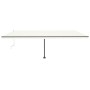 Automatische Markise mit LED-Windsensor Creme 600x300 cm von vidaXL, Markisen - Ref: Foro24-3069812, Preis: 804,63 €, Rabatt: %