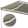 Automatic awning with LED wind sensor cream 600x300 cm by vidaXL, Awnings - Ref: Foro24-3069812, Price: 878,46 €, Discount: %