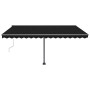 Toldo de pie automático gris antracita 450x300 cm by , Awnings - Ref: Foro24-3069769, Price: 585,00 €, Discount: %
