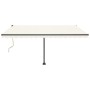 Toldo de pie automático crema 450x350 cm by , Awnings - Ref: Foro24-3069847, Price: 642,07 €, Discount: %
