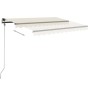 Toldo de pie automático crema 450x350 cm by , Awnings - Ref: Foro24-3069847, Price: 642,07 €, Discount: %