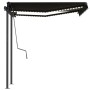 Toldo automático LED sensor de viento gris antracita 3,5x2,5 m by , Awnings - Ref: Foro24-3070134, Price: 610,86 €, Discount: %