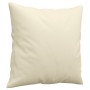 Sofá de 2 plazas con cojines cuero sintético color crema 120 cm by , Sofas - Ref: Foro24-3200984, Price: 245,71 €, Discount: %