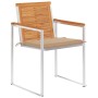 Sillas de jardín y cojines 8 unidades madera maciza de acacia by , Garden chairs - Ref: Foro24-3078527, Price: 923,85 €, Disc...