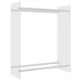 Transparenter Holzhalter aus gehärtetem Glas, 80 x 35 x 100 cm von vidaXL, Zubehör für Taschen und Brennholzhalter - Ref: For...
