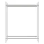 Transparenter Holzhalter aus gehärtetem Glas, 80 x 35 x 100 cm von vidaXL, Zubehör für Taschen und Brennholzhalter - Ref: For...