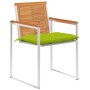 Sillas de jardín y cojines 8 unidades madera maciza de acacia by , Garden chairs - Ref: Foro24-3078550, Price: 910,14 €, Disc...