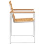 Sillas de jardín y cojines 6 unidades madera maciza de acacia by , Garden chairs - Ref: Foro24-3078586, Price: 818,76 €, Disc...