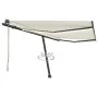 Toldo automático con LED sensor de viento crema 400x300 cm de vidaXL, Toldos - Ref: Foro24-3069752, Precio: 693,71 €, Descuen...
