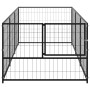 Perrera acero 3 m² negra von , Hundehütten und Zäune - Ref: Foro24-3082093, Preis: 173,20 €, Rabatt: %