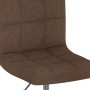 Silla de comedor giratoria tela marrón von , Essstühle - Ref: Foro24-3087471, Preis: 80,33 €, Rabatt: %
