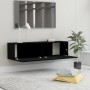 Mueble pared TV madera contrachapada negro 120x30x30 cm von , TV-Möbel - Ref: Foro24-801491, Preis: 64,52 €, Rabatt: %