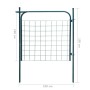 Puerta de valla de jardín 100x100 cm gris antracita by , garden gates - Ref: Foro24-142293, Price: 95,00 €, Discount: %