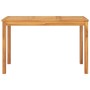 Mesa de comedor de jardín madera maciza de teca 120x70x77 cm by , Garden tables - Ref: Foro24-316630, Price: 197,21 €, Discou...