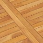 Mesa de comedor de jardín madera maciza de teca 120x70x77 cm de , Mesas de jardín - Ref: Foro24-316630, Precio: 197,08 €