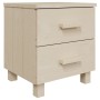 Mesita de noche HAMAR pino macizo marrón miel 40x35x44,5cm by , Nightstands - Ref: Foro24-340404, Price: 48,51 €, Discount: %
