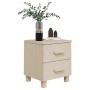 Mesita de noche HAMAR pino macizo marrón miel 40x35x44,5cm by , Nightstands - Ref: Foro24-340404, Price: 48,51 €, Discount: %