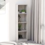 Estantería de 4 niveles contrachapada gris hormigón 40x24x142cm von , Bücherregale und Regale - Ref: Foro24-800841, Preis: 45...