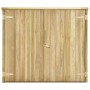 Caseta herramientas jardín madera pino impregnada 135x60x123 cm by , Sheds - Ref: Foro24-46359, Price: 314,20 €, Discount: %