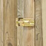 Caseta herramientas jardín madera pino impregnada 135x60x123 cm by , Sheds - Ref: Foro24-46359, Price: 314,20 €, Discount: %