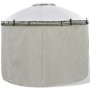 Cenador con cortinas redondo 3,5x2,7 m by , Tents and gazebos - Ref: Foro24-41419, Price: 339,10 €, Discount: %