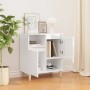 Aparador de madera contrachapada blanco brillante 60x35x70 cm de , Aparadores - Ref: Foro24-821142, Precio: 78,46 €, Descuent...