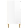 Aparador de madera contrachapada blanco brillante 60x35x70 cm de , Aparadores - Ref: Foro24-821142, Precio: 78,46 €, Descuent...