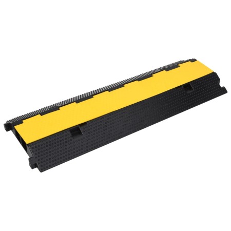 Rampas protectoras de cables con 2 canales goma 100 cm von , Straßen- und Verkehrszeichen - Ref: Foro24-150967, Preis: 66,57 ...