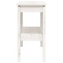 Mesa consola de madera maciza de pino blanco 110x40x75 cm de , Mesas auxiliares - Ref: Foro24-814300, Precio: 114,22 €, Descu...