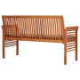 Banco de jardín 3 plazas con cojín madera maciza acacia 150 cm von , Gartenbänke - Ref: Foro24-45973, Preis: 222,95 €, Rabatt: %