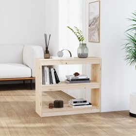 Estantería/divisor de espacios madera de pino 80x30x71,5 cm von , Bücherregale und Regale - Ref: Foro24-808183, Preis: 61,01 ...