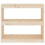 Estantería/divisor de espacios madera de pino 80x30x71,5 cm