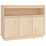 Aparador de madera maciza de pino 104,5x34x80 cm de , Aparadores - Ref: Foro24-814389, Precio: 121,97 €, Descuento: %